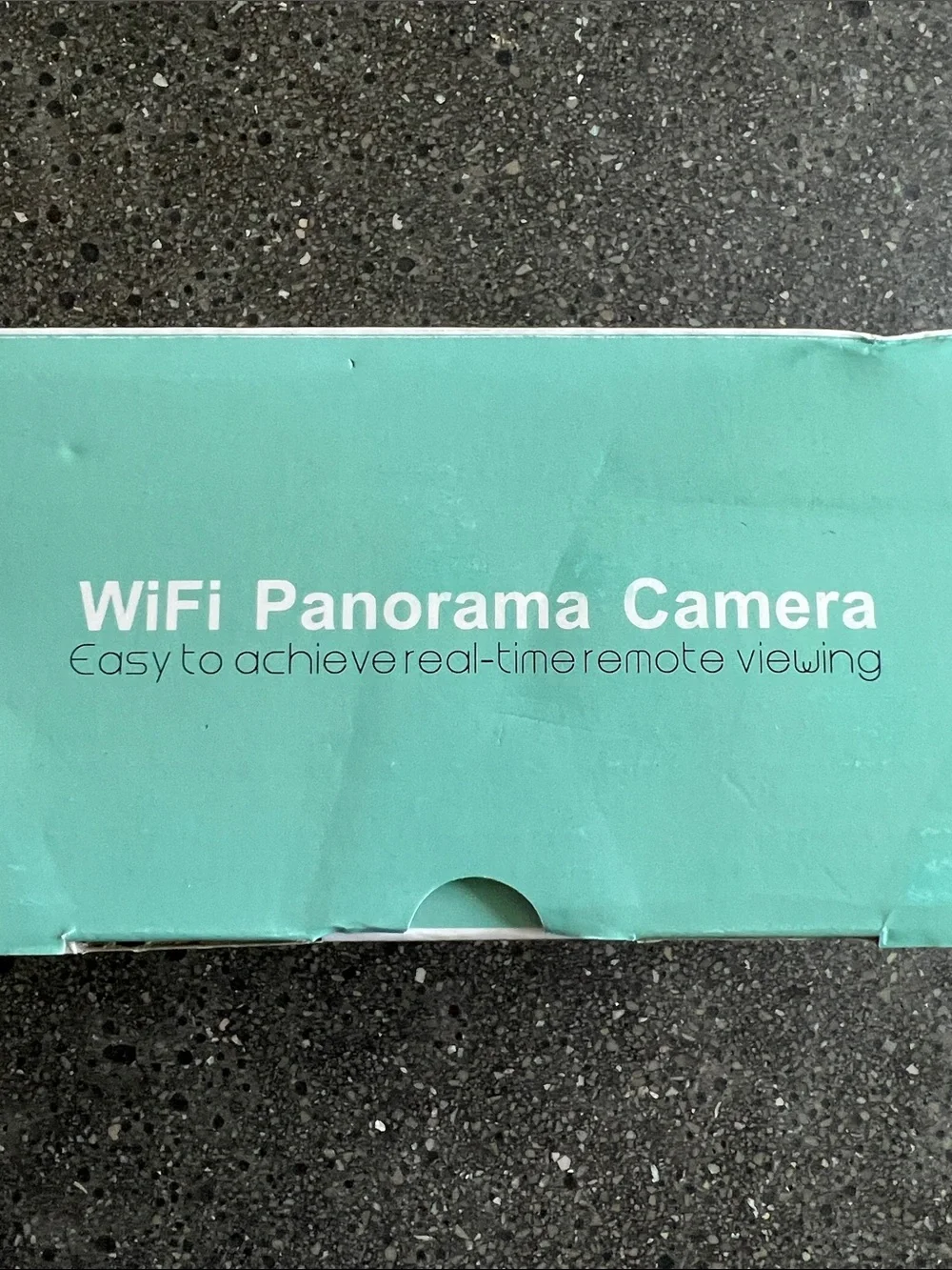White WiFi Panorama Security Camera - Indoor WiFi Camera
